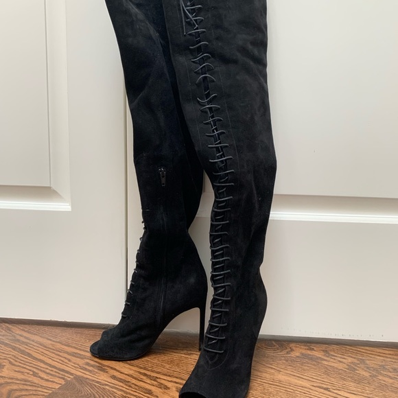 Authentic Saint Laurent Suede boots - Picture 3 of 6